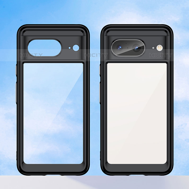 Carcasa Bumper Funda Silicona Transparente J01S para Google Pixel 8 5G