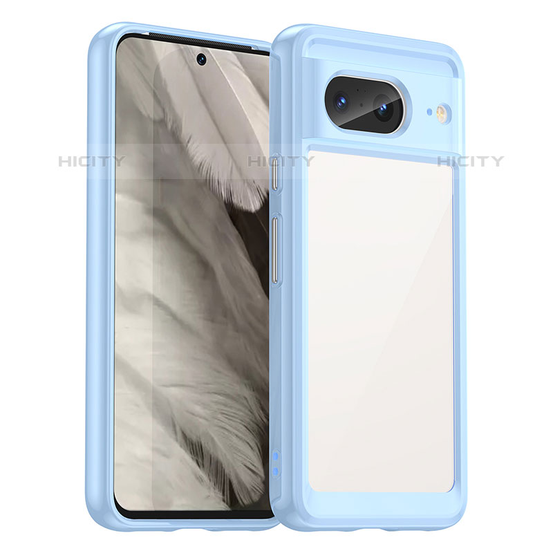 Carcasa Bumper Funda Silicona Transparente J01S para Google Pixel 8 5G