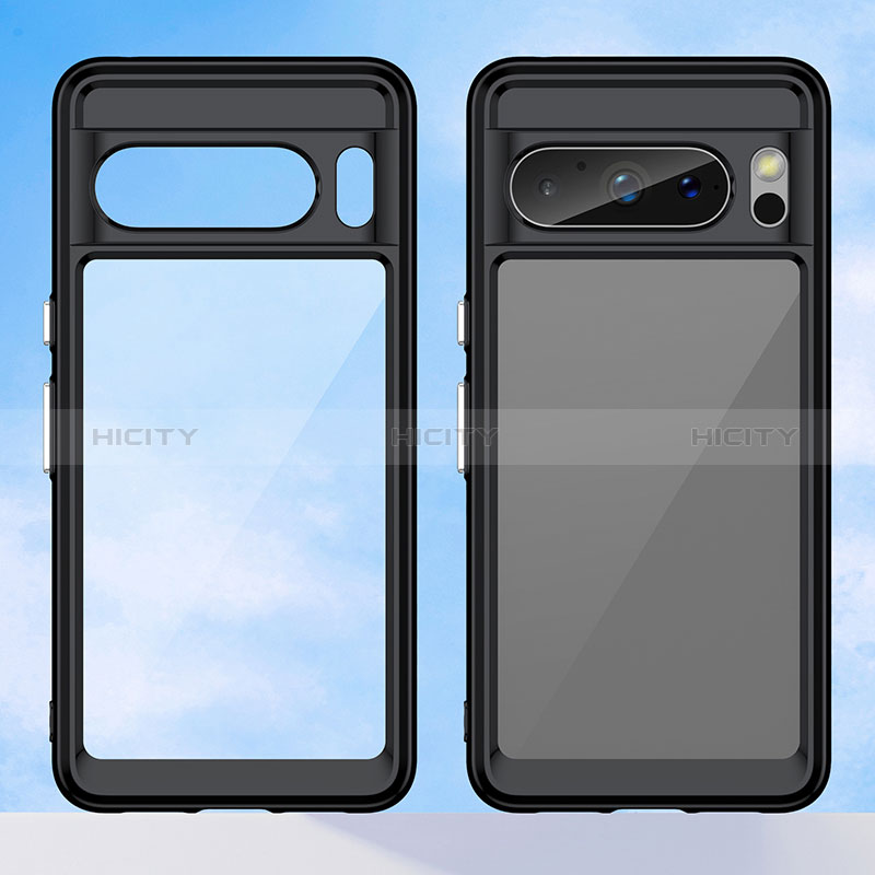 Carcasa Bumper Funda Silicona Transparente J01S para Google Pixel 8 Pro 5G