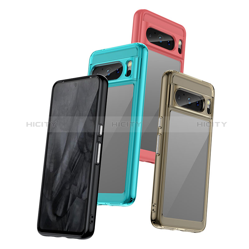 Carcasa Bumper Funda Silicona Transparente J01S para Google Pixel 8 Pro 5G