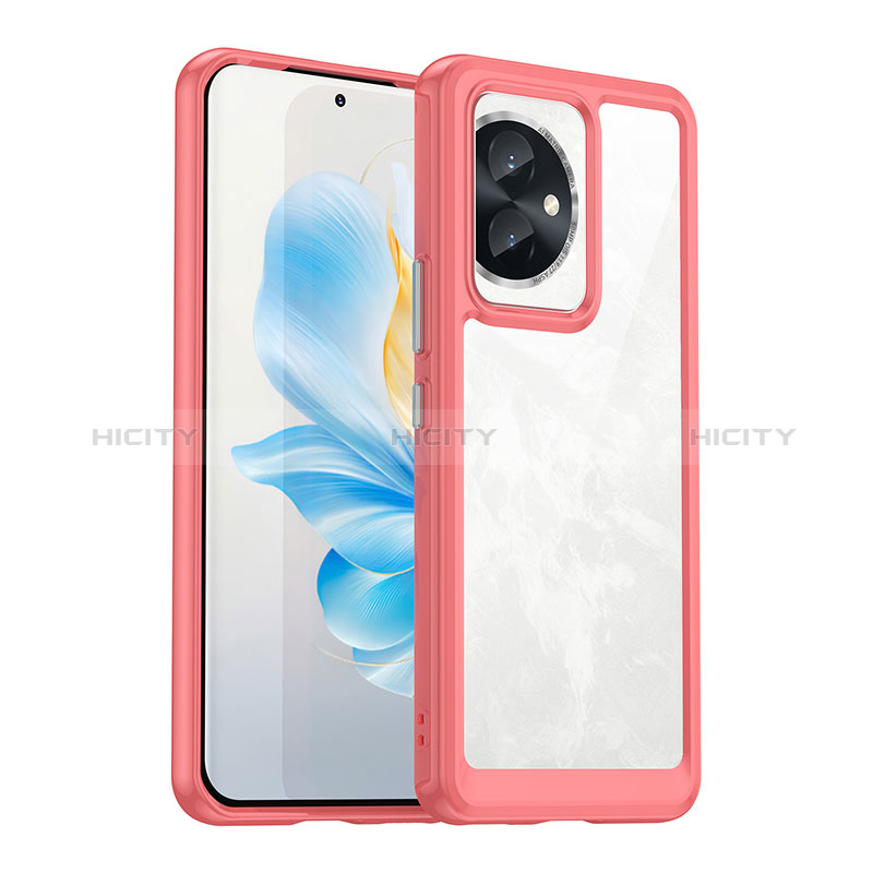 Carcasa Bumper Funda Silicona Transparente J01S para Huawei Honor 100 5G