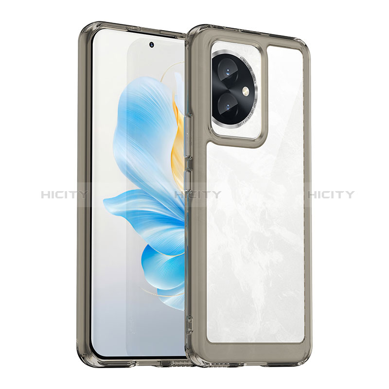 Carcasa Bumper Funda Silicona Transparente J01S para Huawei Honor 100 5G