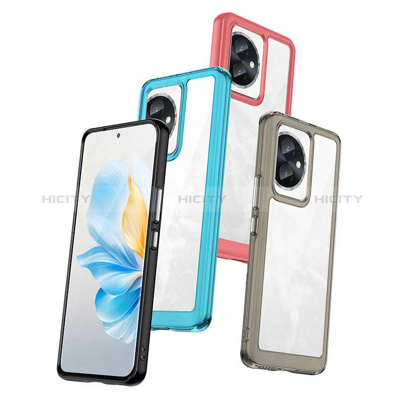 Carcasa Bumper Funda Silicona Transparente J01S para Huawei Honor 100 5G