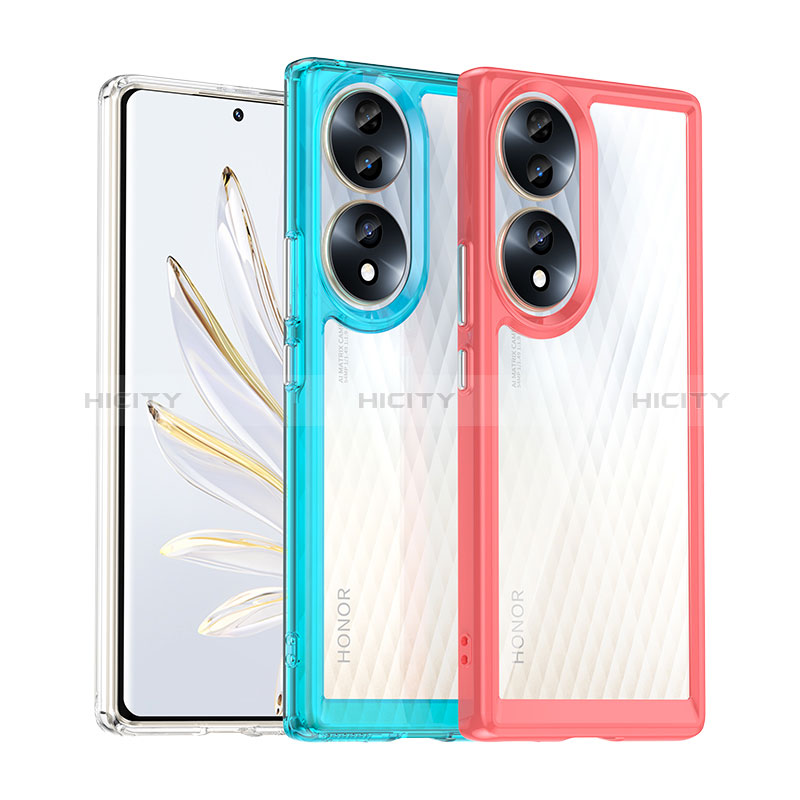 Carcasa Bumper Funda Silicona Transparente J01S para Huawei Honor 70 5G