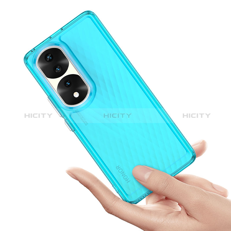 Carcasa Bumper Funda Silicona Transparente J01S para Huawei Honor 70 Pro 5G