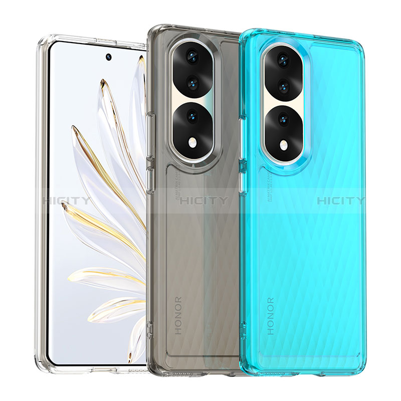 Carcasa Bumper Funda Silicona Transparente J01S para Huawei Honor 70 Pro 5G