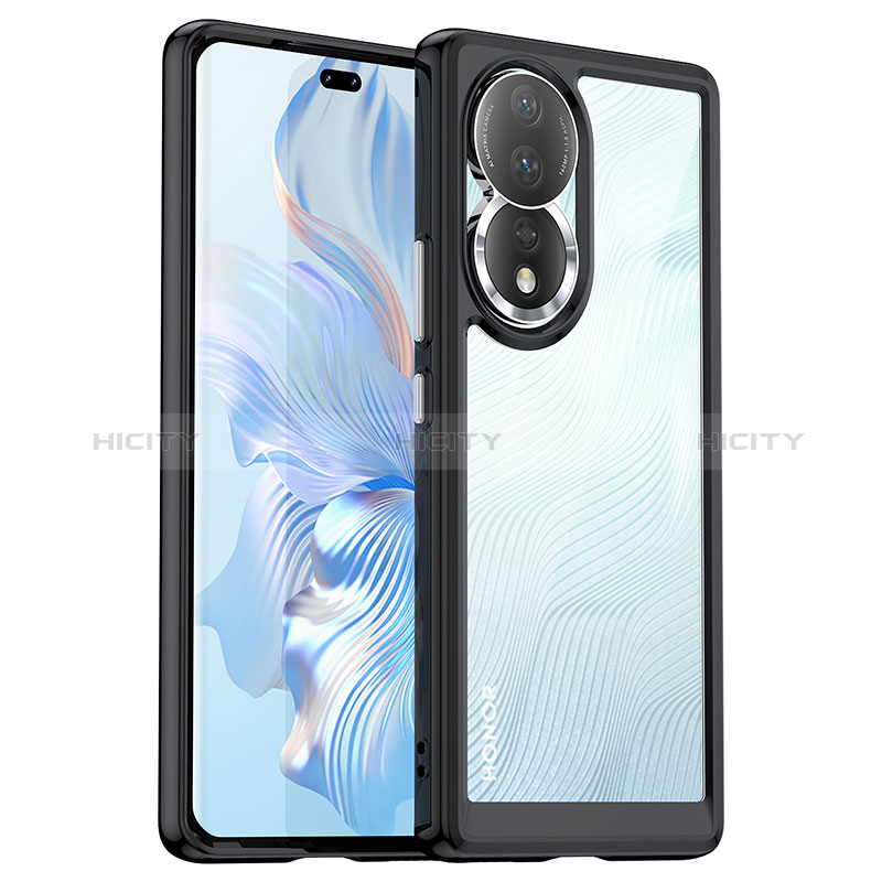 Carcasa Bumper Funda Silicona Transparente J01S para Huawei Honor 80 5G