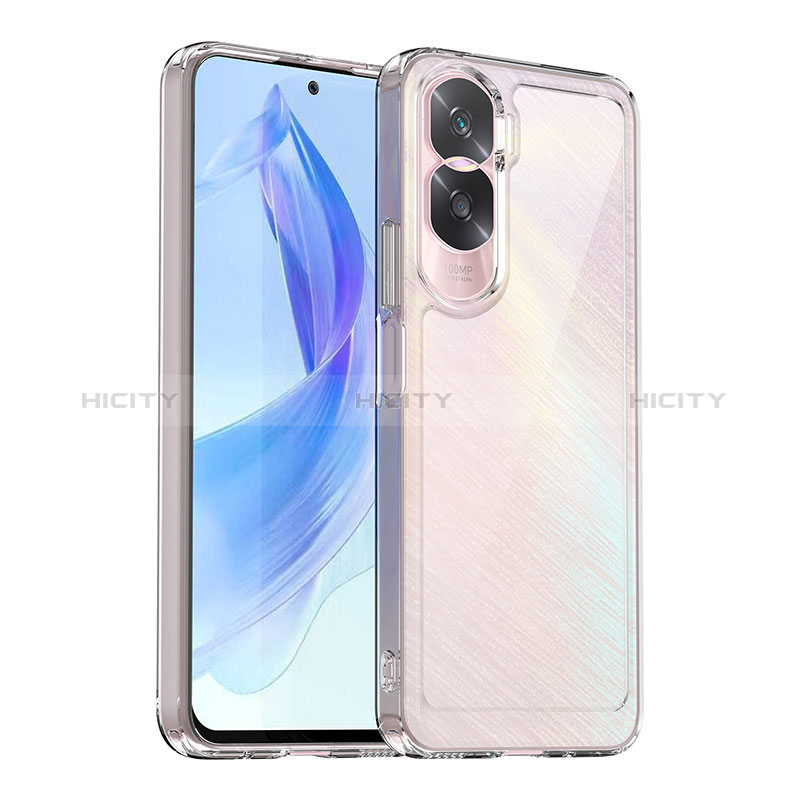 Carcasa Bumper Funda Silicona Transparente J01S para Huawei Honor 90 Lite 5G Claro