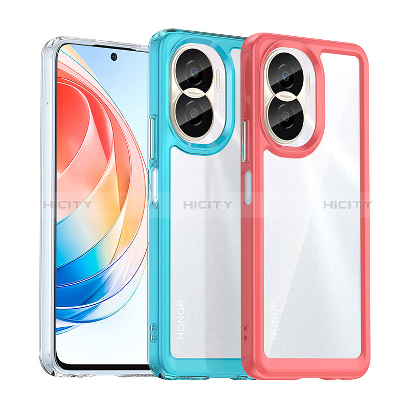 Carcasa Bumper Funda Silicona Transparente J01S para Huawei Honor X40i 5G