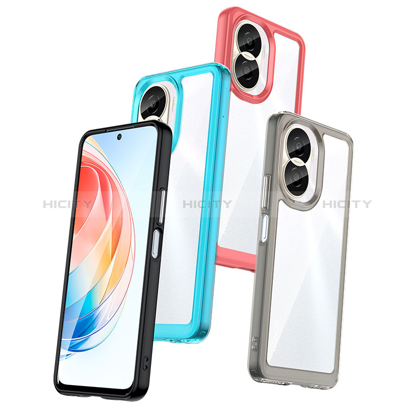 Carcasa Bumper Funda Silicona Transparente J01S para Huawei Honor X40i 5G