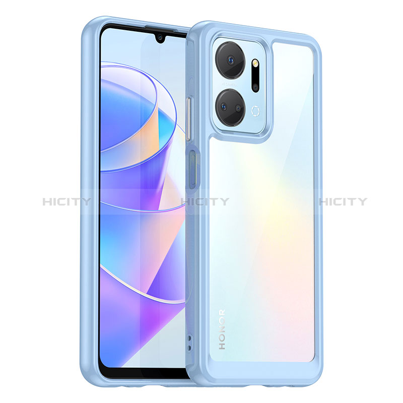 Carcasa Bumper Funda Silicona Transparente J01S para Huawei Honor X7a