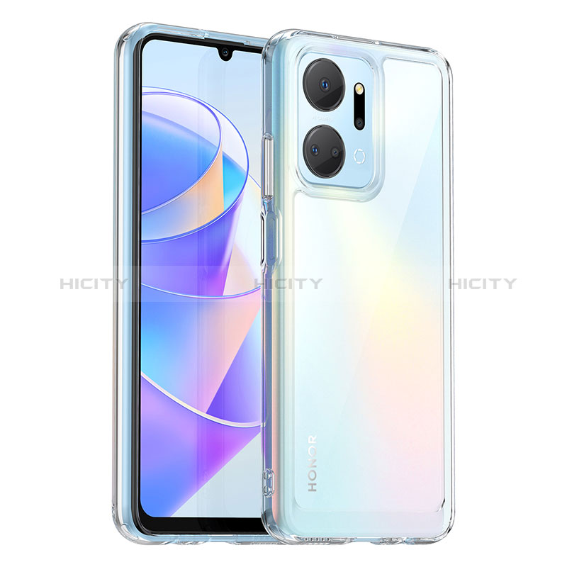 Carcasa Bumper Funda Silicona Transparente J01S para Huawei Honor X7a