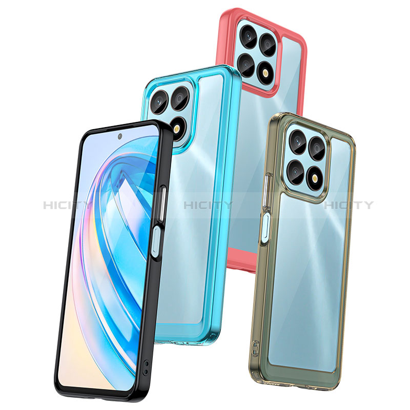 Carcasa Bumper Funda Silicona Transparente J01S para Huawei Honor X8a 4G