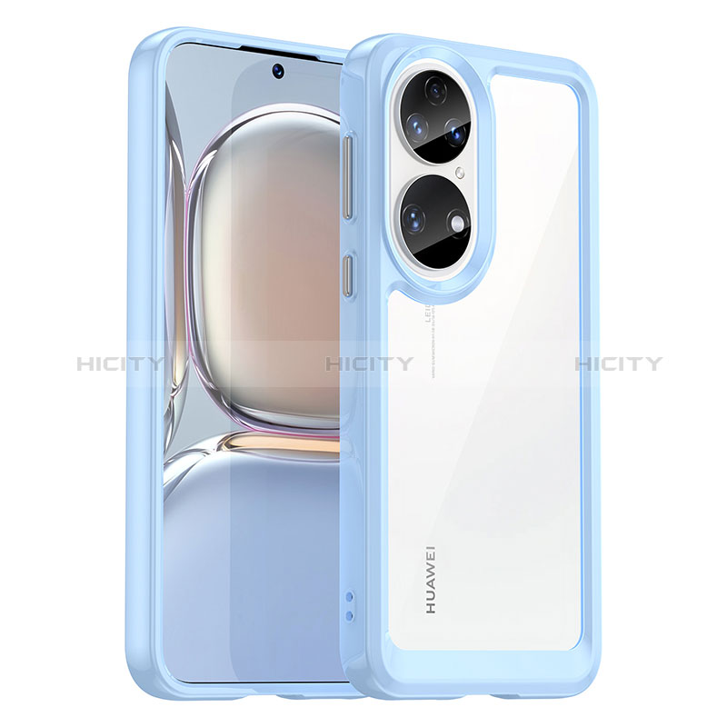 Carcasa Bumper Funda Silicona Transparente J01S para Huawei P50