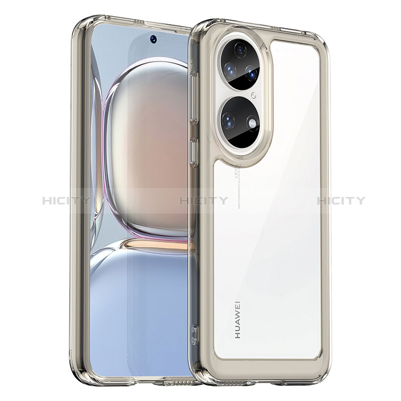 Carcasa Bumper Funda Silicona Transparente J01S para Huawei P50e