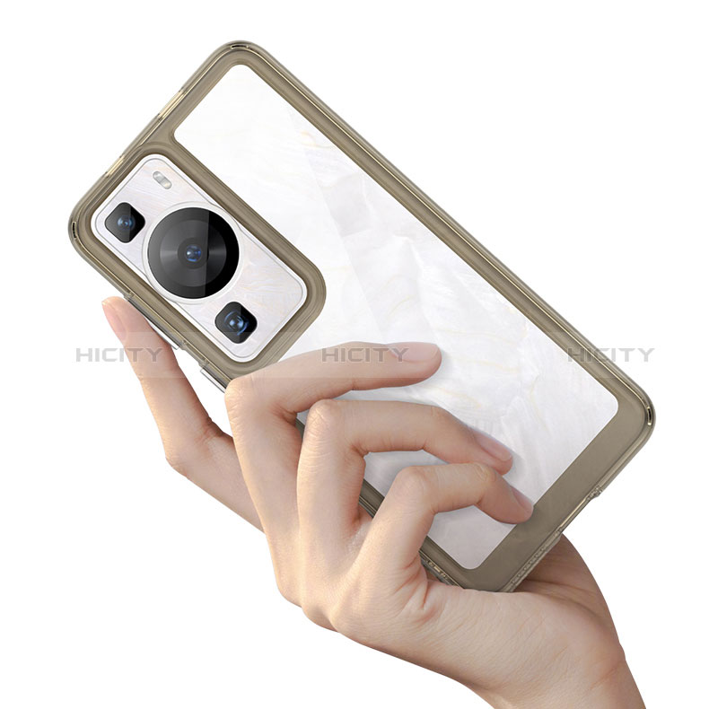 Carcasa Bumper Funda Silicona Transparente J01S para Huawei P60