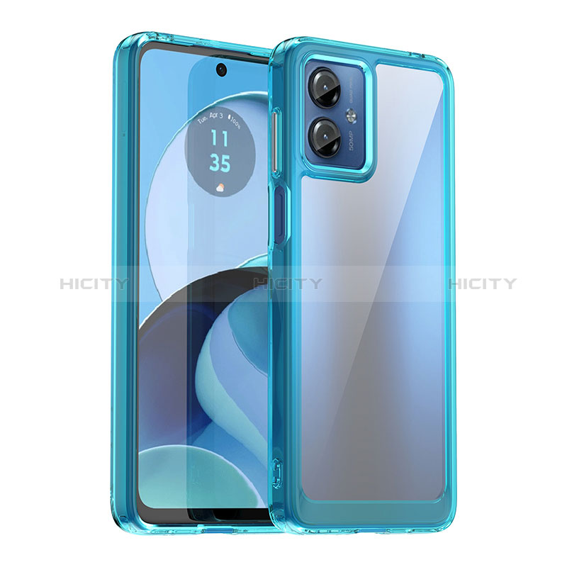 Carcasa Bumper Funda Silicona Transparente J01S para Motorola Moto G14