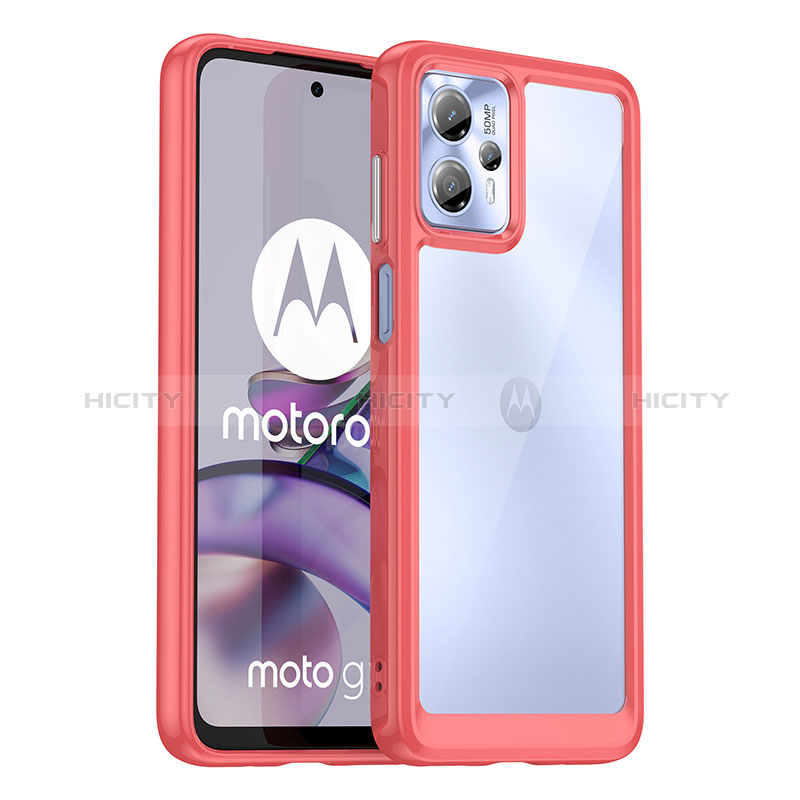 Carcasa Bumper Funda Silicona Transparente J01S para Motorola Moto G23