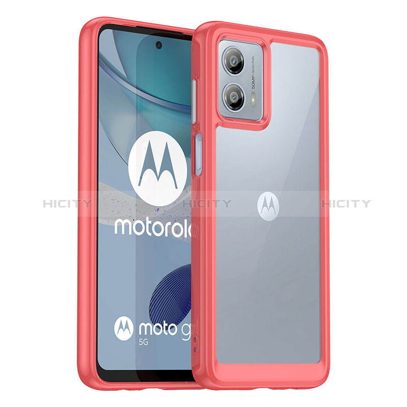 Carcasa Bumper Funda Silicona Transparente J01S para Motorola Moto G53 5G