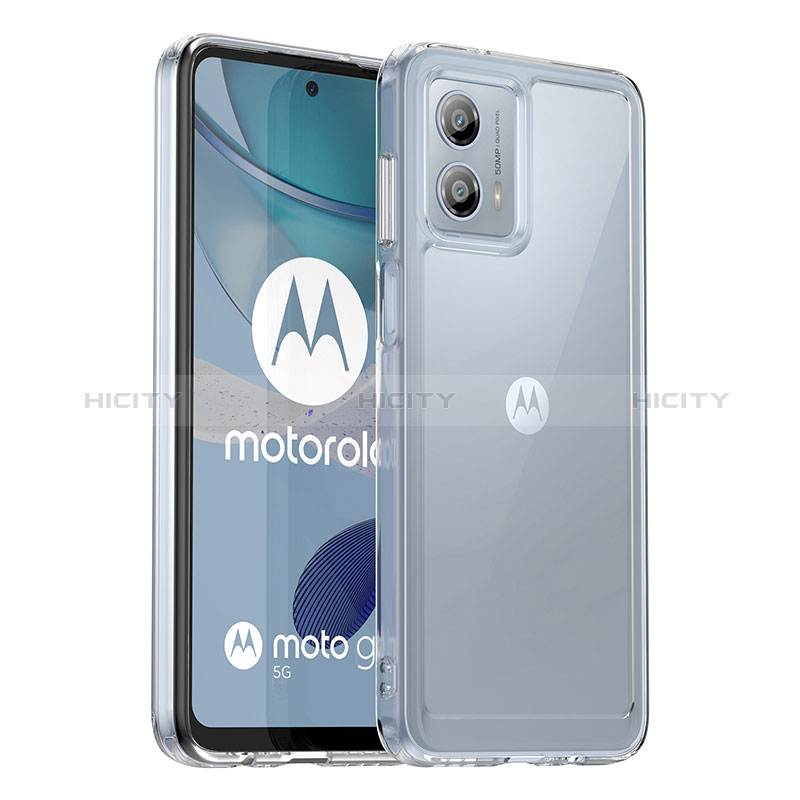 Carcasa Bumper Funda Silicona Transparente J01S para Motorola Moto G53 5G