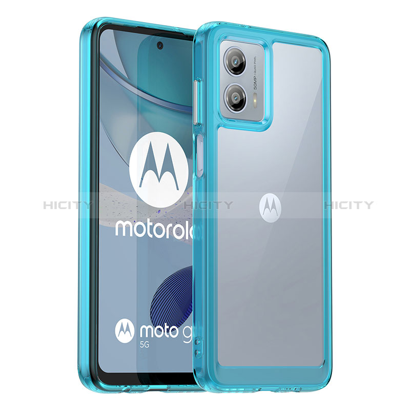 Carcasa Bumper Funda Silicona Transparente J01S para Motorola Moto G53j 5G