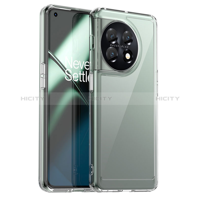 Carcasa Bumper Funda Silicona Transparente J01S para OnePlus 11 5G