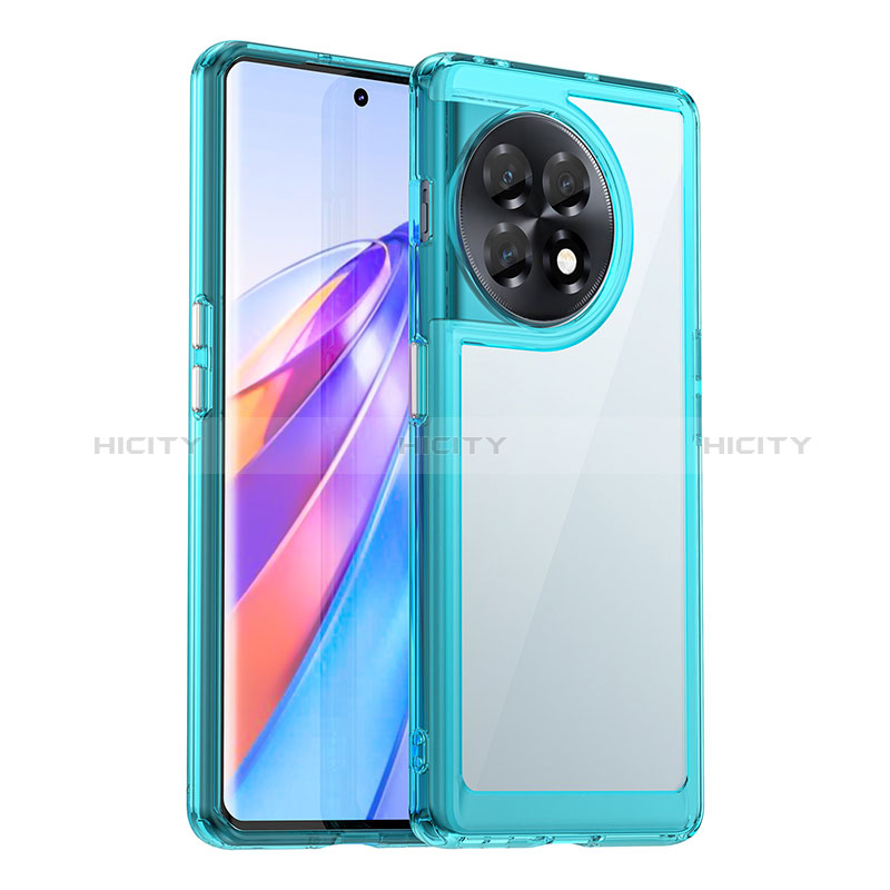 Carcasa Bumper Funda Silicona Transparente J01S para OnePlus 11R 5G