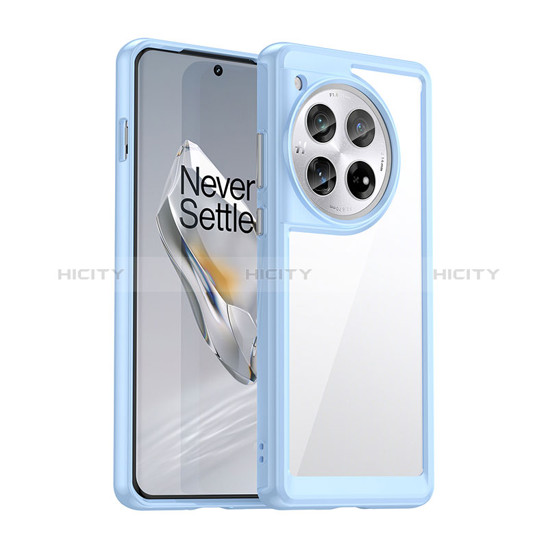 Carcasa Bumper Funda Silicona Transparente J01S para OnePlus 12 5G