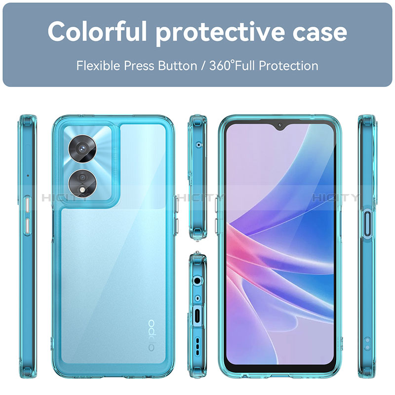 Carcasa Bumper Funda Silicona Transparente J01S para Oppo A1 5G