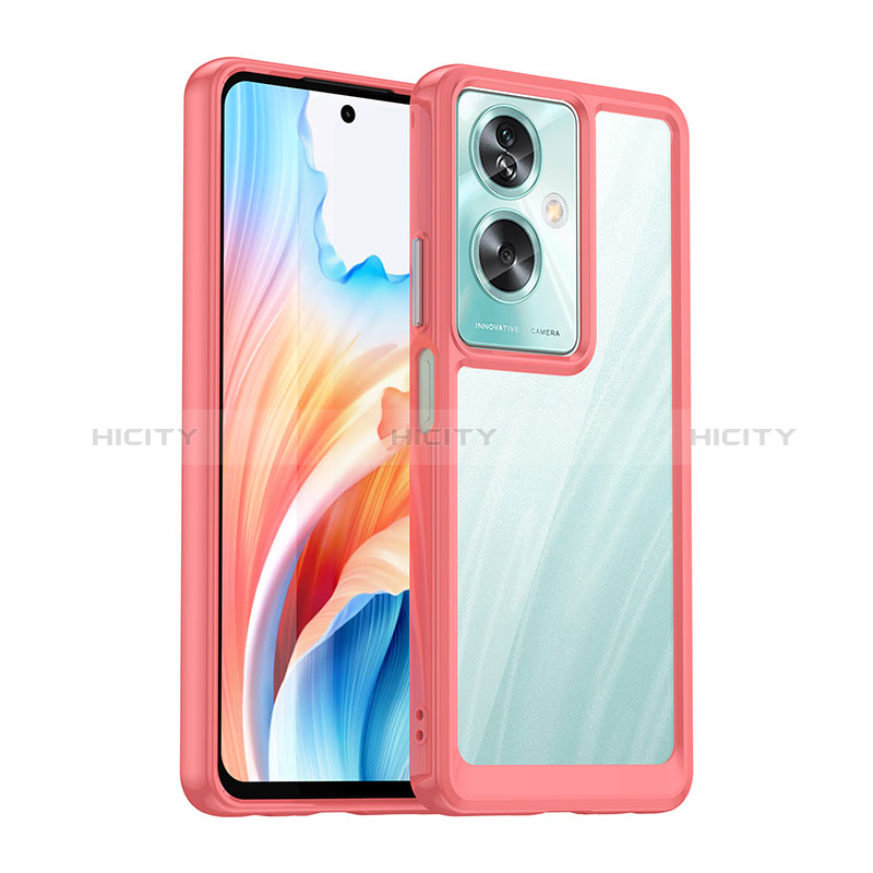 Carcasa Bumper Funda Silicona Transparente J01S para Oppo A2 5G