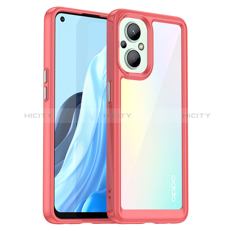 Carcasa Bumper Funda Silicona Transparente J01S para Oppo A96 5G