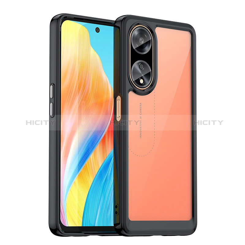 Carcasa Bumper Funda Silicona Transparente J01S para Oppo A98 5G