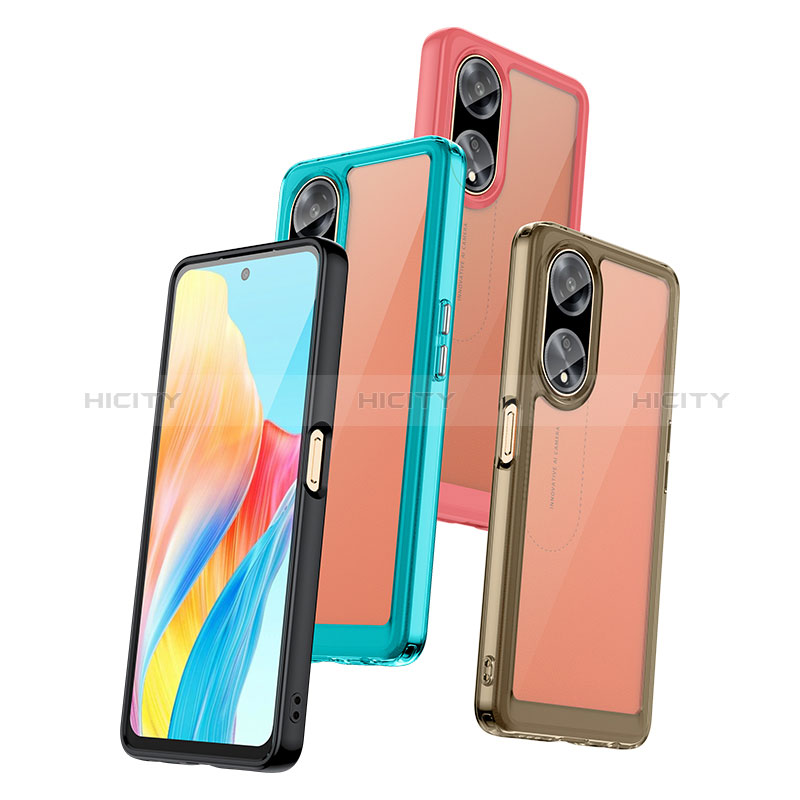 Carcasa Bumper Funda Silicona Transparente J01S para Oppo A98 5G