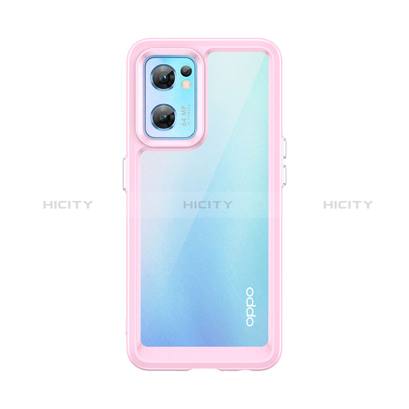 Carcasa Bumper Funda Silicona Transparente J01S para Oppo Find X5 Lite 5G