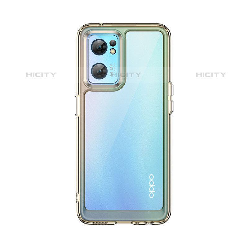 Carcasa Bumper Funda Silicona Transparente J01S para Oppo Reno7 5G