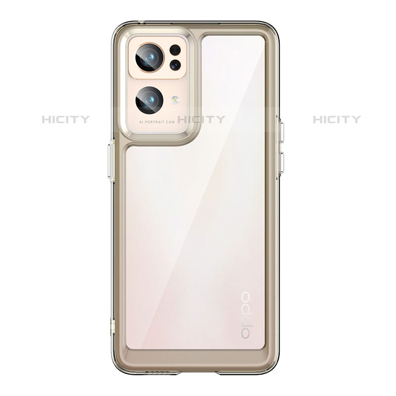 Carcasa Bumper Funda Silicona Transparente J01S para Oppo Reno7 Pro 5G