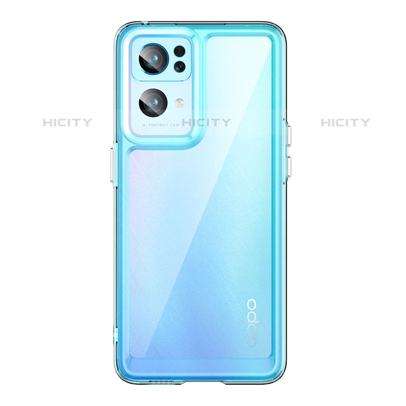 Carcasa Bumper Funda Silicona Transparente J01S para Oppo Reno7 Pro 5G