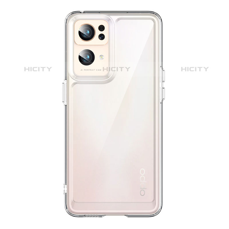 Carcasa Bumper Funda Silicona Transparente J01S para Oppo Reno7 Pro 5G