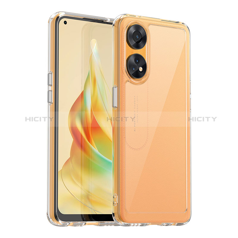 Carcasa Bumper Funda Silicona Transparente J01S para Oppo Reno8 T 4G