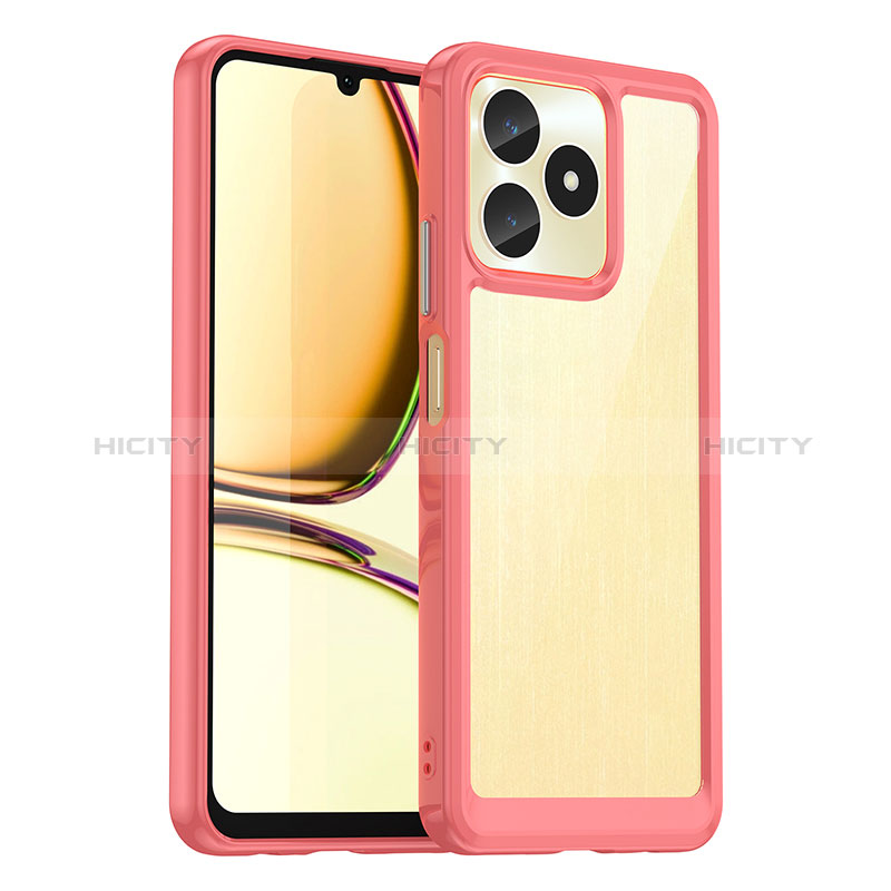 Carcasa Bumper Funda Silicona Transparente J01S para Realme C51