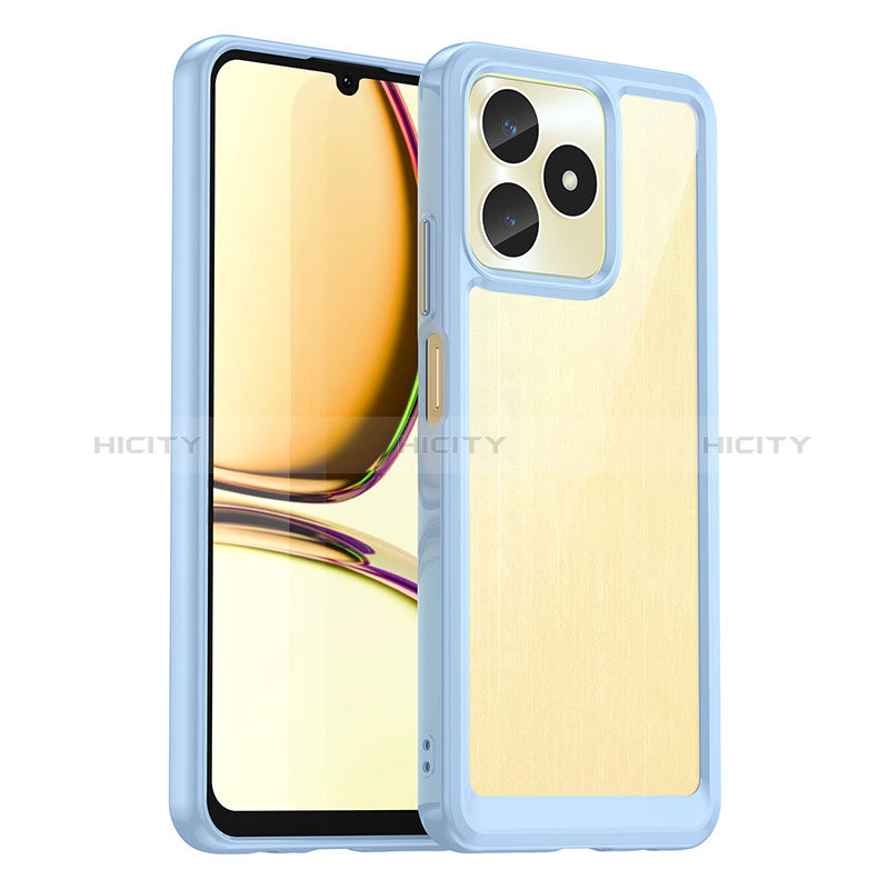 Carcasa Bumper Funda Silicona Transparente J01S para Realme C51