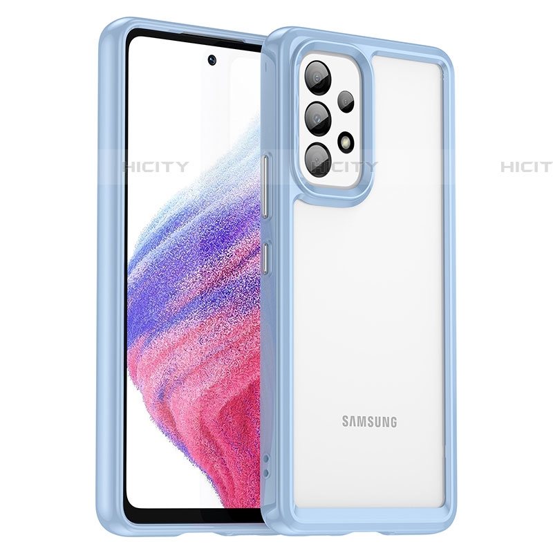 Carcasa Bumper Funda Silicona Transparente J01S para Samsung Galaxy A53 5G