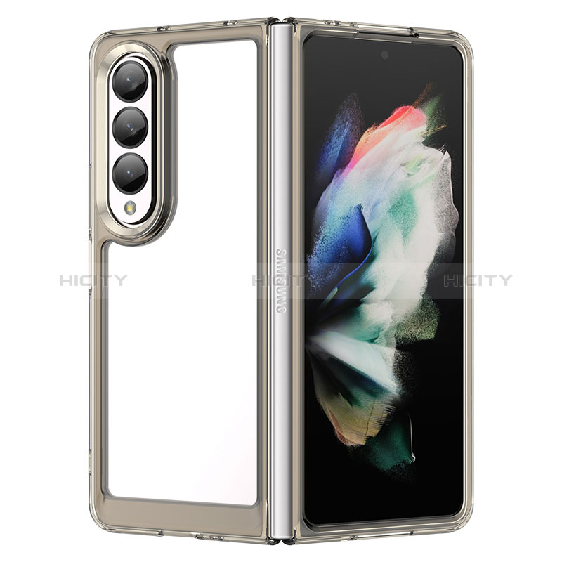 Carcasa Bumper Funda Silicona Transparente J01S para Samsung Galaxy Z Fold3 5G