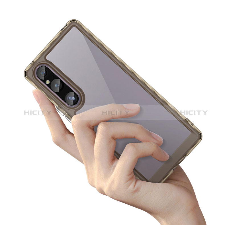 Carcasa Bumper Funda Silicona Transparente J01S para Sony Xperia 1 V