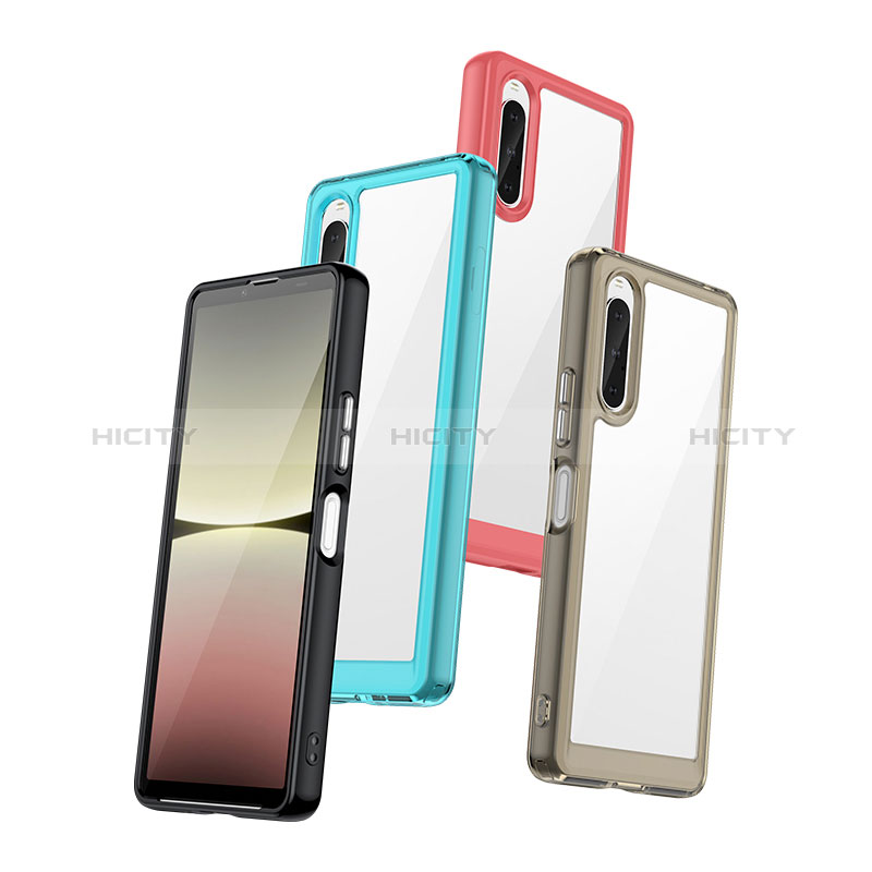 Carcasa Bumper Funda Silicona Transparente J01S para Sony Xperia 10 V