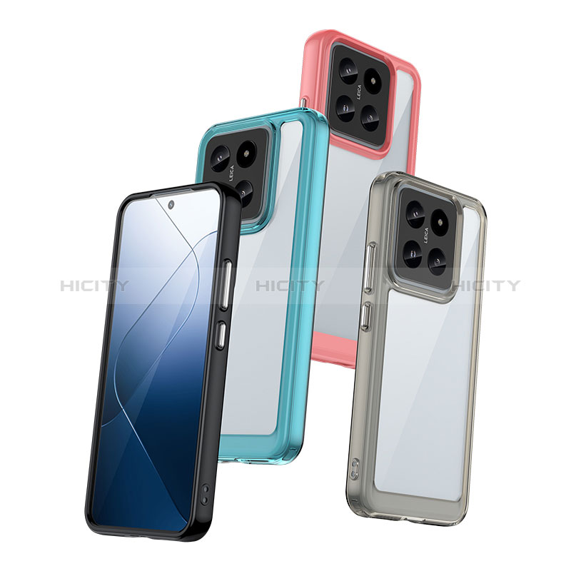 Carcasa Bumper Funda Silicona Transparente J01S para Xiaomi Mi 14 Pro 5G