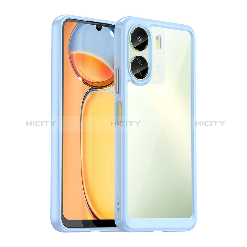 Carcasa Bumper Funda Silicona Transparente J01S para Xiaomi Poco C65