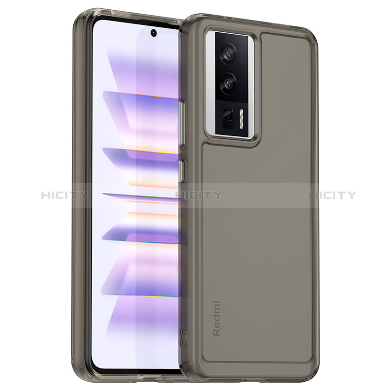 Carcasa Bumper Funda Silicona Transparente J01S para Xiaomi Poco F5 Pro 5G