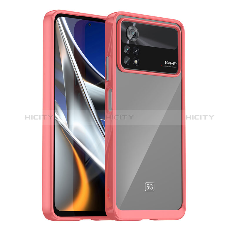 Carcasa Bumper Funda Silicona Transparente J01S para Xiaomi Poco X4 Pro 5G