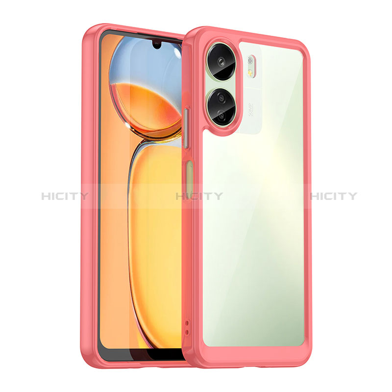 Carcasa Bumper Funda Silicona Transparente J01S para Xiaomi Redmi 13C